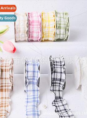 Puff lattice ribbon fishtail yarn ribbon cake b hair accesso