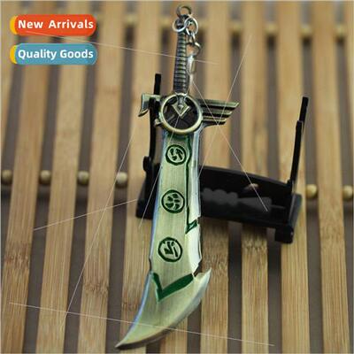 Game  zinc alloy model ornaments Raven weapon large 17cm Key