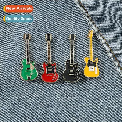 Personalized creative guitar metal badge electric guitar ret