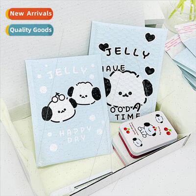 Ins wind cute blue girl jelly dog courier bags envelope bags