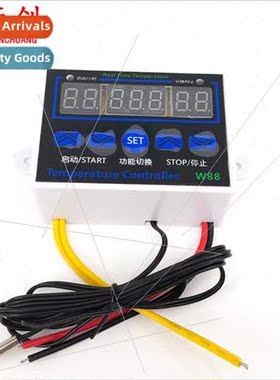 XH-W1411 white shell digital thermostat three display multi-