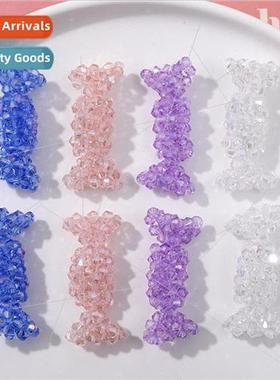 Cute childrens headdress versatile crystal candy diy handmad