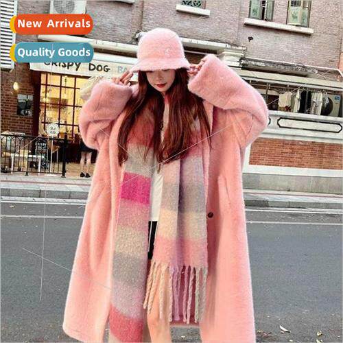 Fur coat female medium-length 2022 winter new imitation fur