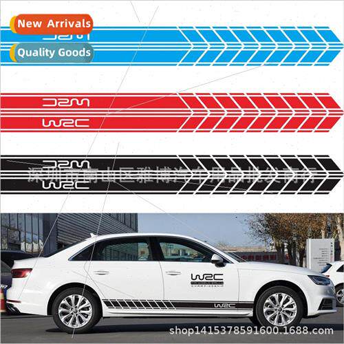 D-847 car waistline stickers WRC body stickers pull flower p