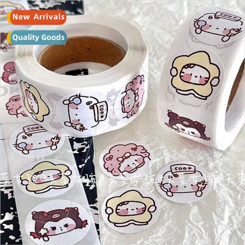 New blush Sanrio roll roll stickers handbook material cute h