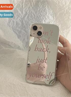 Niche ins mirror English 适用 Apple 14 12Promax phone case i