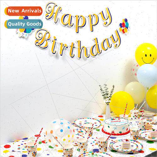 Picnic tableware disposable dinner plate cake plate ins outd