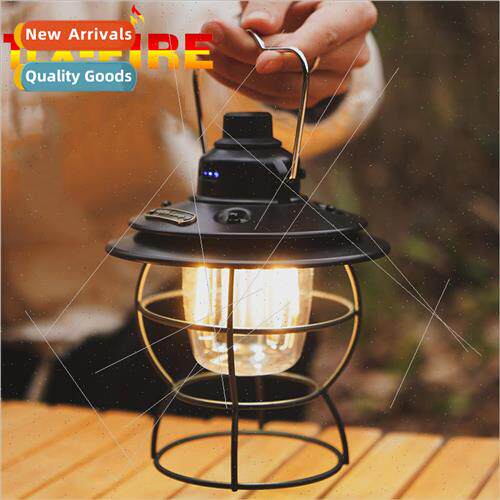Vintage camping light outdoor multifunctional lighting porta