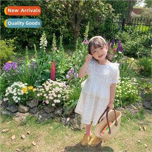 summer baby 适用eign the Korean new 2022 dress girls