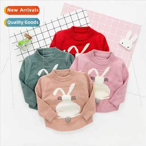 Korean  of the fall and winter girls new cartoon sweater sma
