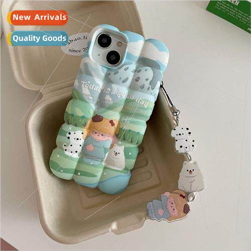ins cute girl dog 适用 14ProMax egg boy iPhone 12/11 phone c