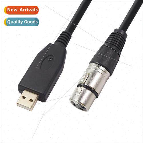 Built-in Digital to Analog Chip Ca Female to USB Computer La