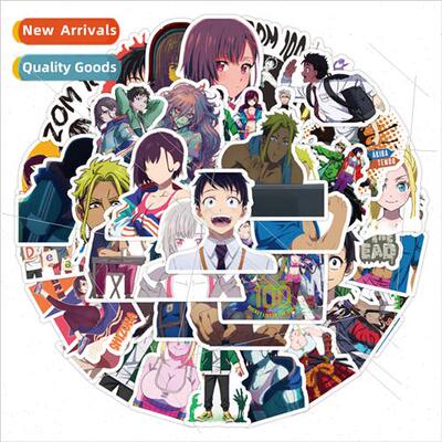 50 pcs of zombie 100% cartoon graffiti stickers decorative l