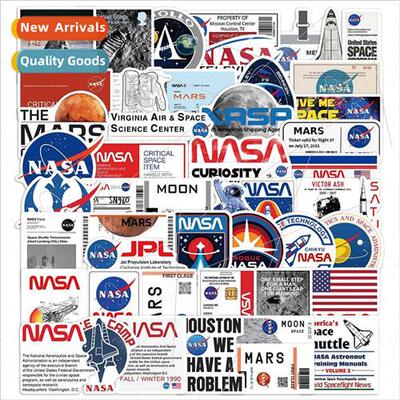 50 new NASA astronauts space station cartoon stickers moon r