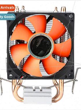 Pure copper dual heatpipe cpu cooler mute i3i5i7i9i10i11AMDC