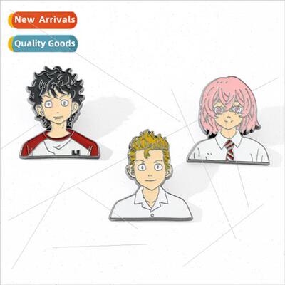 New Japanese anime Tokyo Bankai Avengers brooch Sano Manjiro