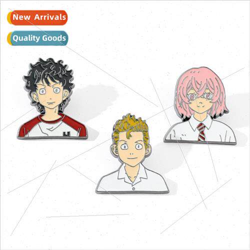 New Japanese anime Tokyo Bankai Avengers brooch Sano Manjiro