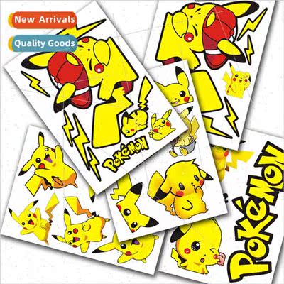 Car stickers cartoon Pikachu car combo mounted car stickers