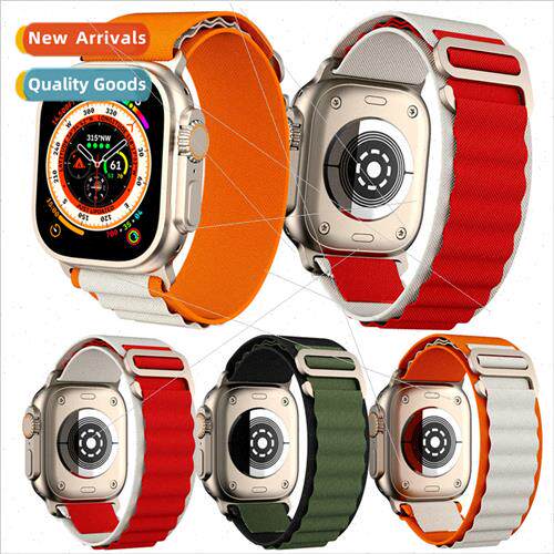 适用 Apple 8 representative band Apple watch ultra two color
