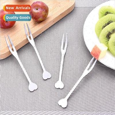 Creative love household fruit stick stainless steel fruit 适