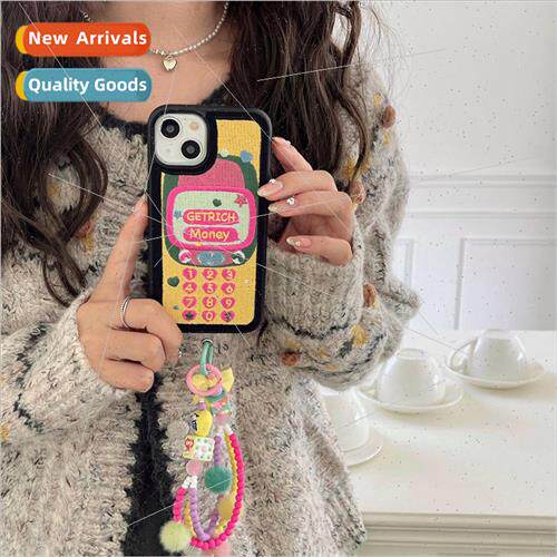 Creative Embroidery Phone 适用 iPhone 13Pro Case 12 Apple 14