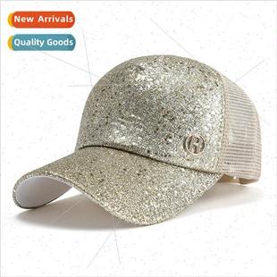 summer duck men and cap sequins tongue thin 2021 women new