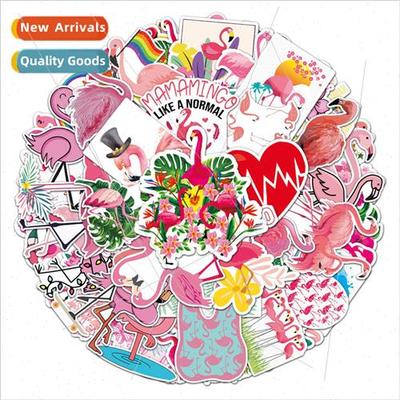 100 Flamingo Animal Creative Doodle Stickers ggage DIY Decor
