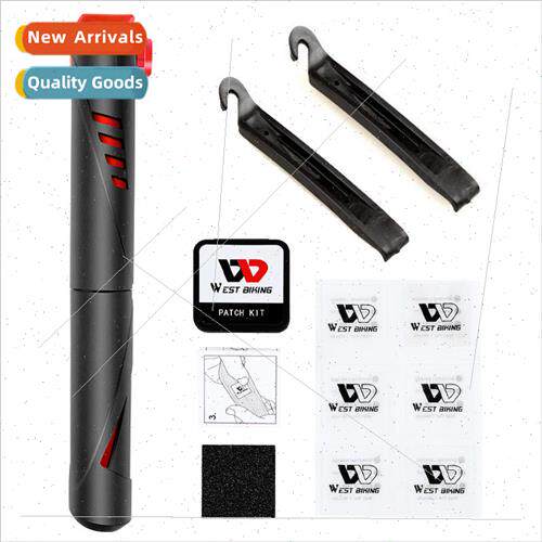 Pump combo kit pry bar mountain bike tire patch patch tool c