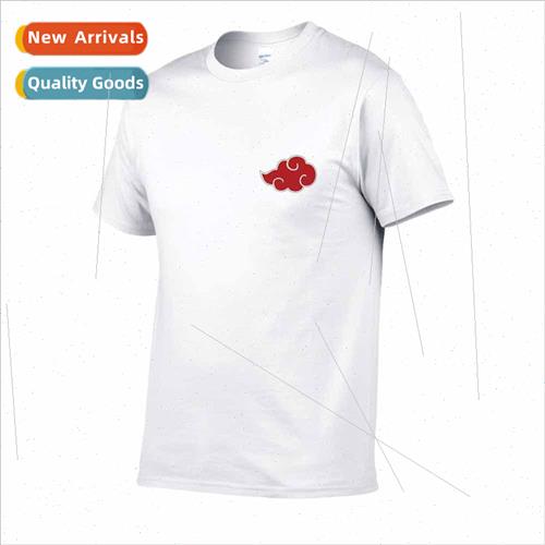 Summer anime Naruto cloud paragraph clothing t-shirt half-sl