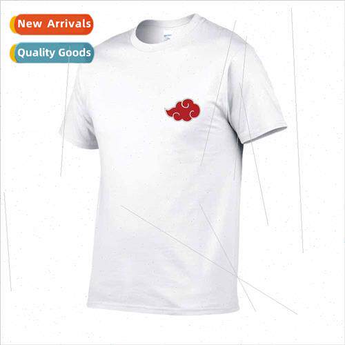 Summer anime Naruto cloud paragraph clothing t-shirt half-sl