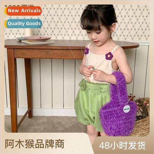 Korean childrens clothing girls summer suit 2023 new baby gi
