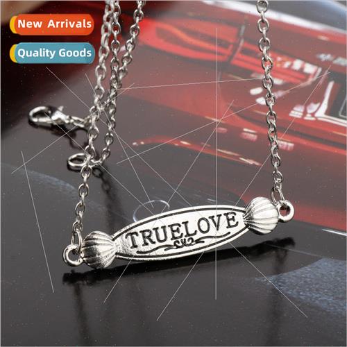 Creative true love true love necklace Valentines Day English