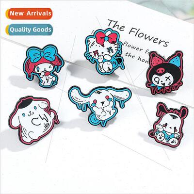 Personalized quirky cartoon diablo  Sanrio brooch mutant kul