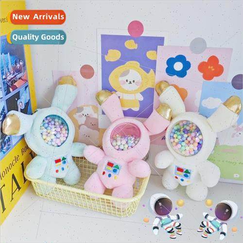 Astronaut keychain plush small doll pendant cute space rabbi
