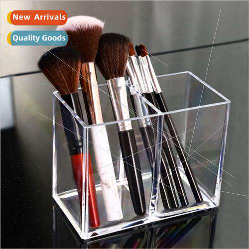 Nasdaq acrylic makeup brush organizer thickened transparent
