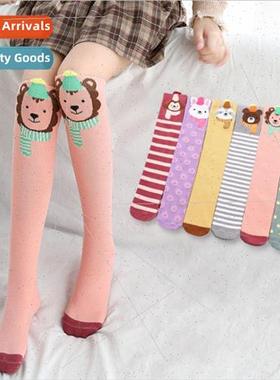 6 colors cartoon childrens stockings new ins straight socks