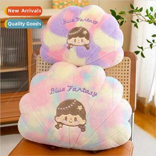 Colorful shell pillow small shell cushion home relaxation ar