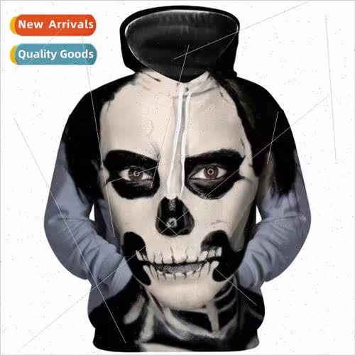 2020 new creative pattern 3D digital printing hooded sweater