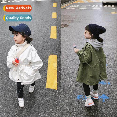 Childrens clothing 2023 spring and fall new girls jackets te