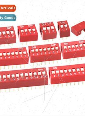 DIP Switches  Flat Toggle 2.54mm Pitch Coded Switches 1/2/3/