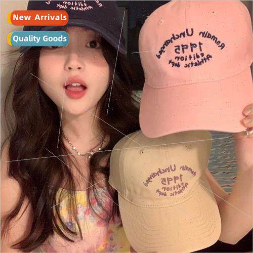 Hat female spring and summer big head circumference show fac