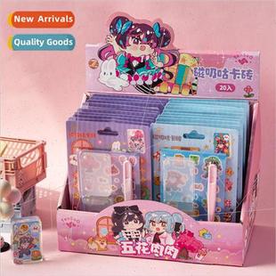 DIY card stickers students transparent fun handmade goo