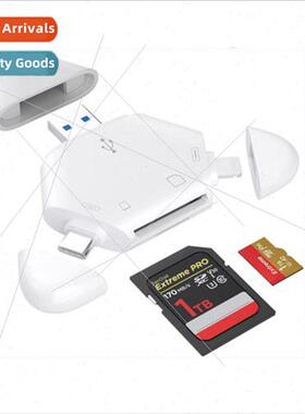 Universal 3-in-1 card reader all-in-one 适用 Apple Android H
