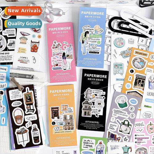 Favorite sharing series sticker book ins american seal stick