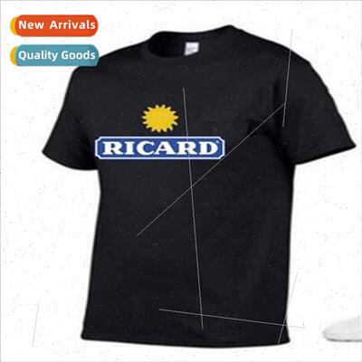 Anime oversized T-shirt ricard mens tops mens funko popular