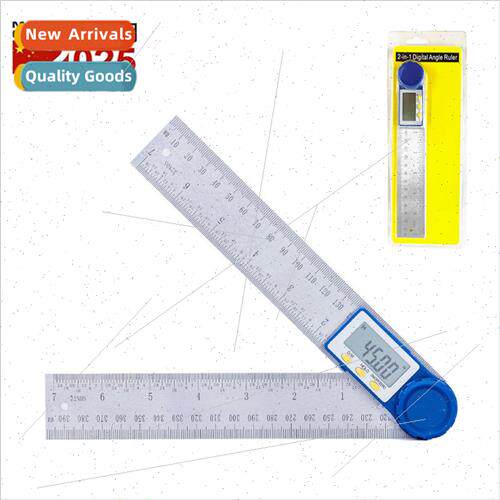 Stainless Steel Digital Angle Ruler 200mm Multi-functional A