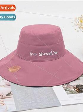 New double-sided fishermans hat adults Korean spring and sum