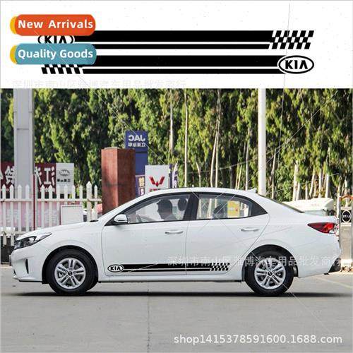 D-2010 适用 Dongfeng Kia Hyundai car stickers stripes decora
