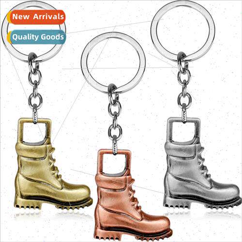 Creative retro Martin boots shape keychain shoes key ring ch