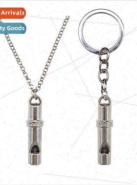 I LOVE YOU whistle can be blown pendant necklace keychain me